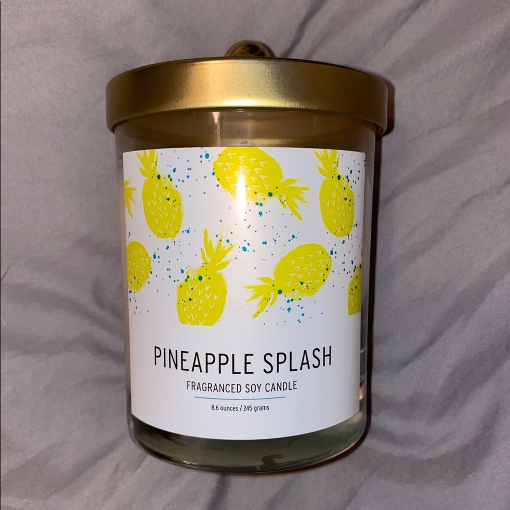 Pineapple Fragranced Soy Candle
